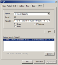 dhcp other configuration